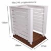 Prügimaja Rene240L, Prügimaja Rene 240L, prügimaja 240L, prügimaja, prügikonteineri ümbris